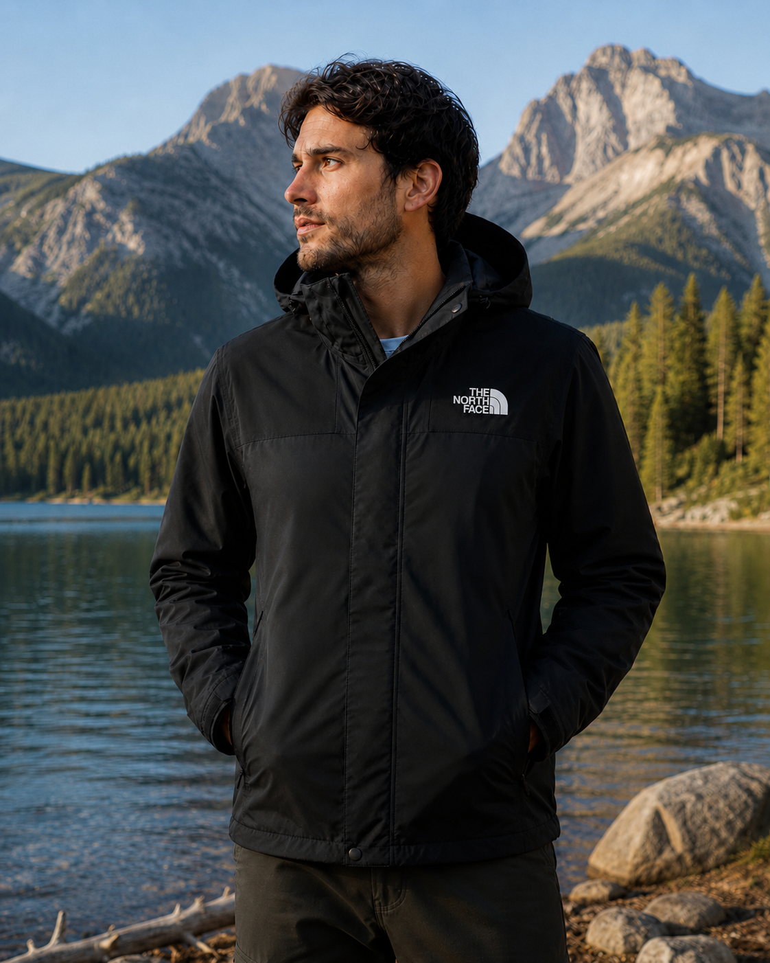 Chaqueta impermeable Doble capa TNF (3 EN 1)