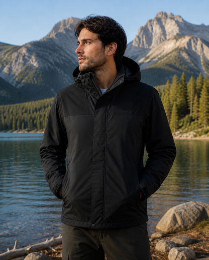 Chaqueta impermeable Doble capa