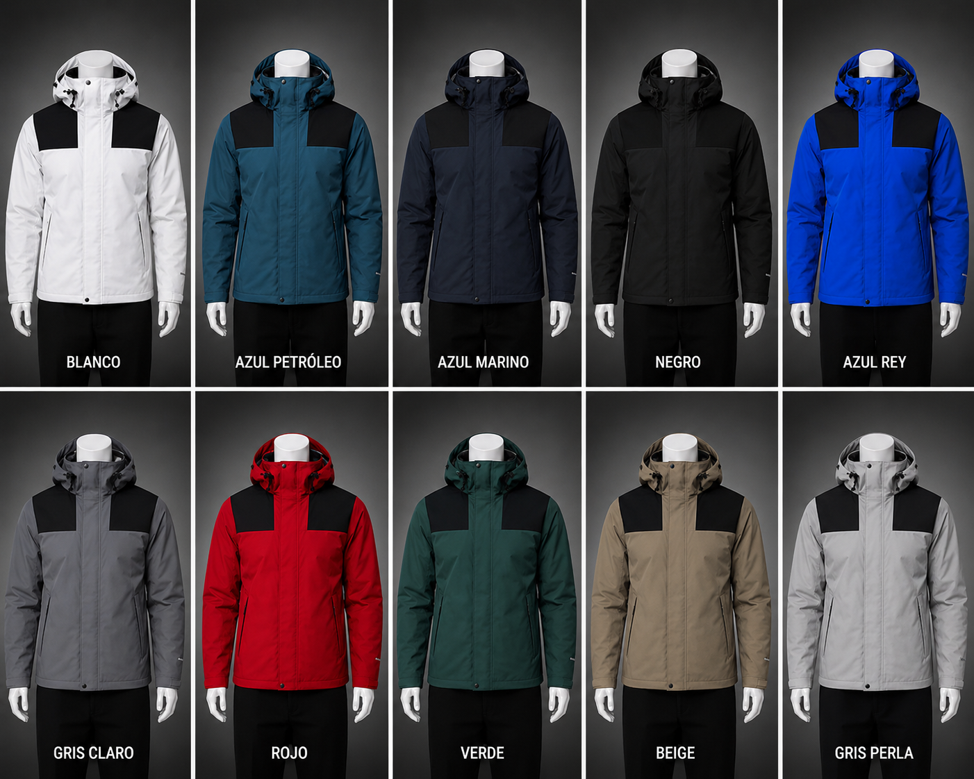 Chaqueta impermeable Doble capa TNF (3 EN 1)